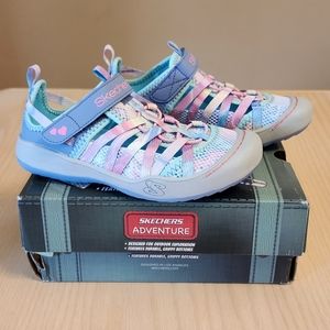 Skechers Kids Sandals size 13 - Blue and Pink